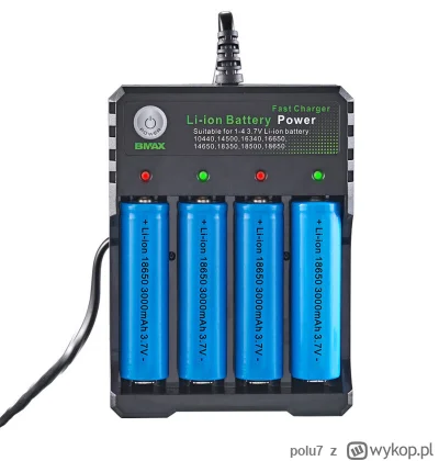 polu7 - BMAX 4 Slot Battery Charger w cenie 6.97$ (27.43 zł) | Najniższa cena: 6.69$
...
