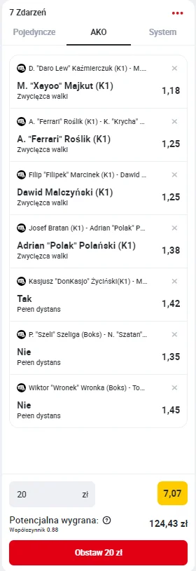 FajnyTypek - Imo spoko kuponik 
#famemma #bukmacherka #betclic