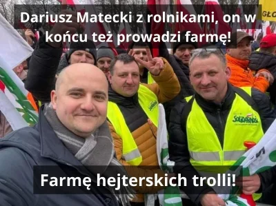 ListaAferPiSu_pl - Nasz kochany farmer!
#bekazpisu #polityka