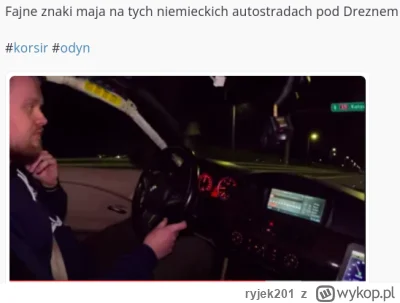 ryjek201 - @Korsir: Chłop to robi na roli, ja chłopem nie jestem więc zanim do kogoś ...