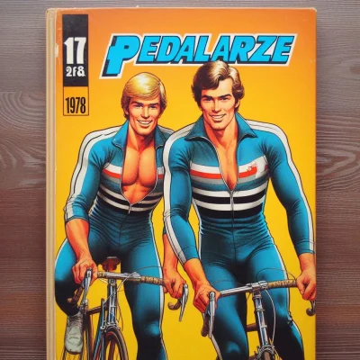 josh211 - #aiart 
Mało znany i jak na owe czasy bardzo postępowy polski komiks