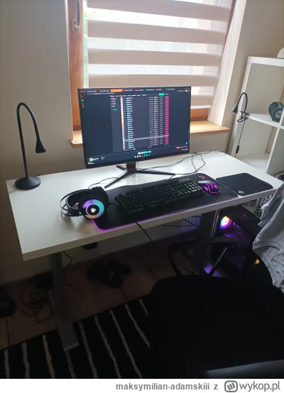 maksymilian-adamskiii - Nowe biurko od tygodnia, cieszę się że w końcu mam biurko któ...