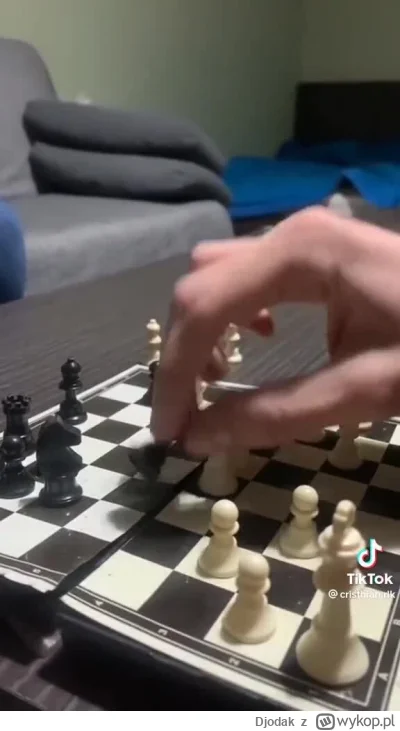 Djodak - niespodziewany ruch w szachach
#szachy ##!$%@? #heheszki #grajzwykopem