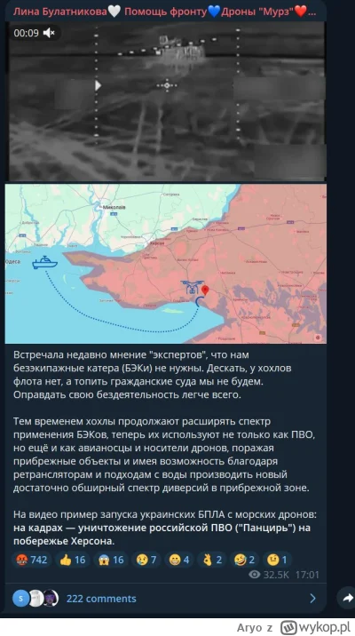 Aryo - Pewnie widzieliście ten klip z ukraińskimi atakami na rosyjskie systemy OPL. R...