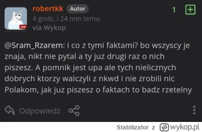 Stabilizator - @Pokojowa: Oby to przeszło i zrobili z takimi osobami co chwalą upa po...