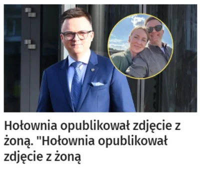 Grubas - "Hołownia opublikował zdjęcie z żoną"

#holowniaopublikowalzdjeciezzona