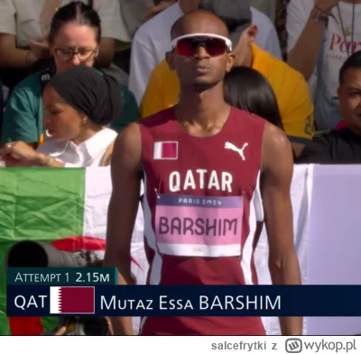 salcefrytki - ciekawe jaki dzisiaj poziom essy
#paryz2024