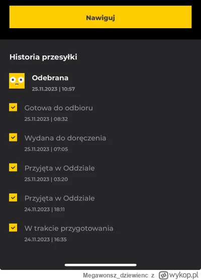 Megawonsz_dziewienc - #inpost to złoto (╯︵╰,)