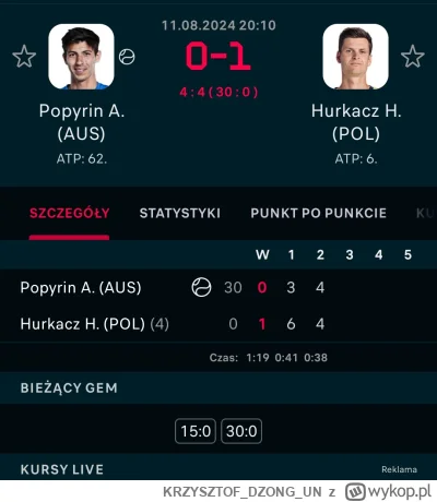 KRZYSZTOFDZONGUN - Jakie zamknięcie jak nasz as gra właśnie finał? Zaczekajcie!!!


#...