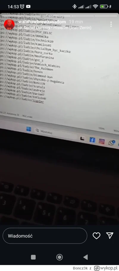 Boncz3k - #sebcel 
Przeglądaj tag od pi razy drzwi rok czasu i plusik mireczkow. Doda...