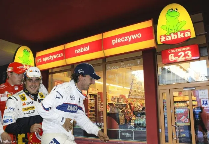 kinson - Trzeba iść przed robotą w wiadome miejsce. Wiadomo po co.
#f1 #f1spam