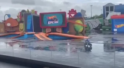 gerwazy-oko - Śmiertelny numer — motocyklista w Brazylii rozbił się na oczach widzów
...