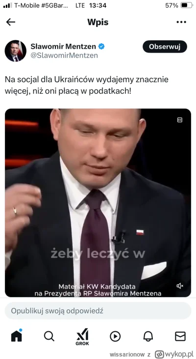 wissarionow - Wolność słowa na Twitterze polega na wrzucaniu nieprawdziwych informacj...