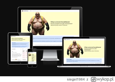 siegel1984 - Uwaga! Krecia robota stała się w pełni responsywna, zapraszam więc do zg...