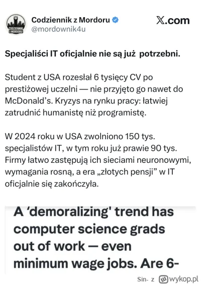 Sin- - Specjalnie wklejam bez komentarza xD

#polityka #pracait