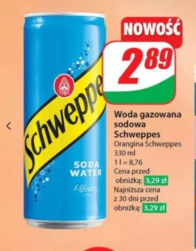 AzjatyckiDlugMenela - #pijzwykopem Która edycja tego produktu Schweppes soda water je...