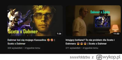 ssssfddzbu - #famemma Sceto i Dahmer to kumple wiec zaraz wyciaga noz i ciach ciach k...