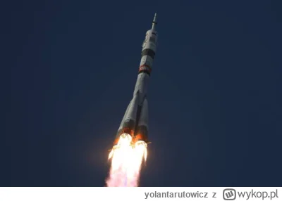 yolantarutowicz - Z Bajkonuru na Międzynarodową Stację Kosmiczną (ISS) wyruszył rosyj...