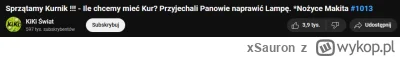 xSauron - #kikiswiat Tytuł po Jasiowemu znowu "Panowie naprawić lampę"