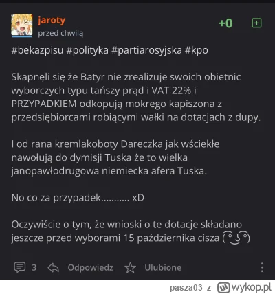 pasza03 - Uwaga! Dzisiejsza afera #kpo jest przykrywką tego, że Karol Nawrocki zamias...