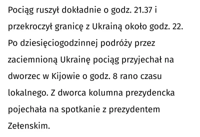 iErdo - Biden wg. Onetu ruszył do Kijowa z Polski dokładnie o 21:37 xD Widać, że nasz...