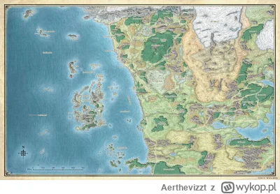 Aerthevizzt - Jeżeli ktoś potrzebuje mapę Faerunu o sporej rozdzielczości to można ta...
