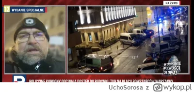 UchoSorosa - Tlumy protestujacych w obronie 
WOLNYCH MEDIOW 
#polityka #bekazprawakow...