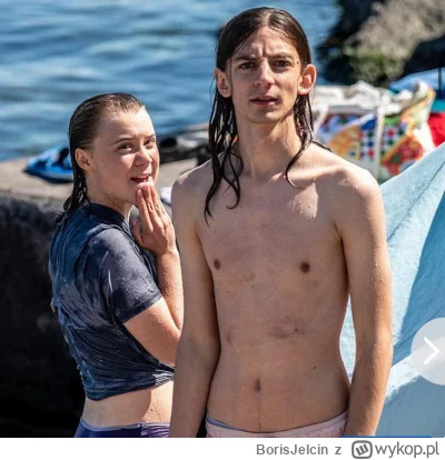 BorisJelcin - #bekazlewakow #famemma 
Foteczka z wakacji Grety Thünbërg i Jasia Kapel...