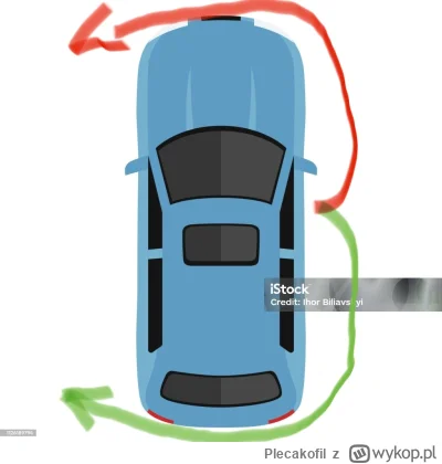 Plecakofil - Na ulicy zatrzymuje się pojazd przy prawej krawędzi jezdni, wysiada z ni...