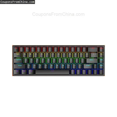 n____S - ❗ Skylion K68 Wired Mechanical Keyboard 68 Keys
〽️ Cena: 21.99 USD (dotąd na...