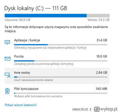 owocliczi - Mam 18,8 GB poczty - nie wiem gdzie. 
Szperam od trzech dni jak to usunąć...