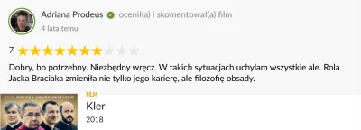 capol2 - @Cosipi: wystarczy dodać koloratkę i już ocena wyżej