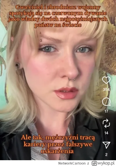 NetworkCartoon - Witaminka postrzega sytuację przeciętnego faceta przez pryzmat Trump...