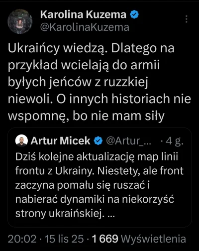 Metris - Polka mieszkająca na Ukrainie blisko frontu informuje, że byli jeńcy ukraińs...