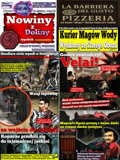 bary94pl - Nowe Nowiny z Doliny już tu są! 
A wraz z Numerem 8 relacja ze ślubu Gomez...