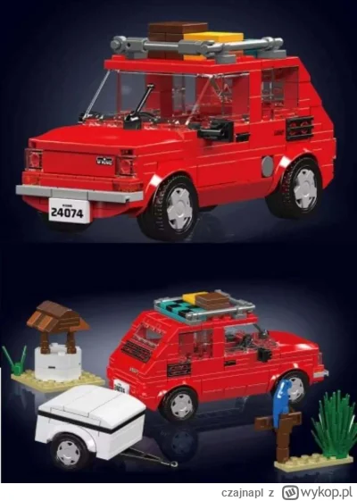czajnapl - FIAT 126P Maluch MOC MouldKing 393szt #Aliexpress kupione za $14 #lego
Za ...