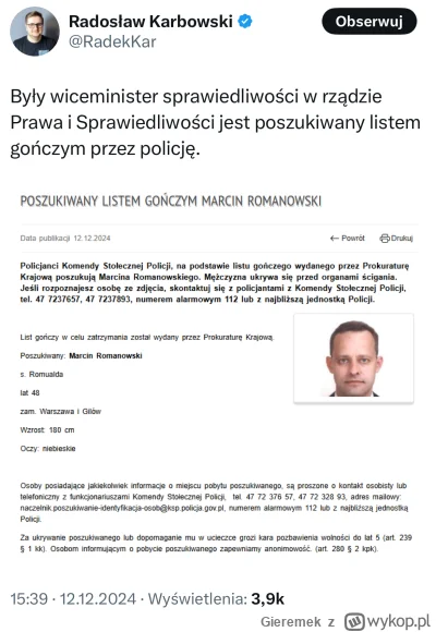 Gieremek - Powtórzmy to jeszcze raz, bo to chyba nie wybrzmiało. 
- Pisowski WICEMINI...