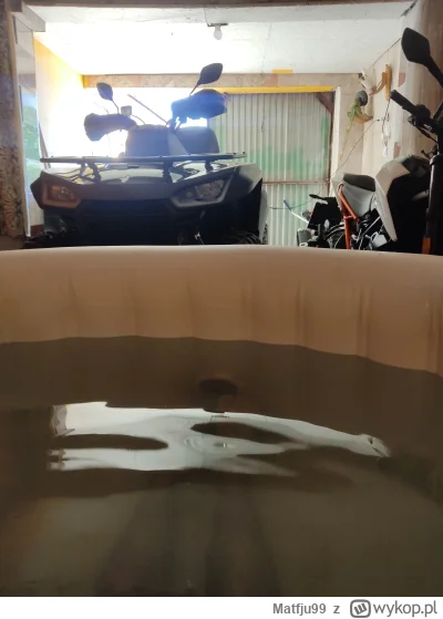 Matfju99 - Tak sobie siedzę w jacuzzi, tak mam w garażu rozłożone( ͡º ͜ʖ͡º)

#niewiem...