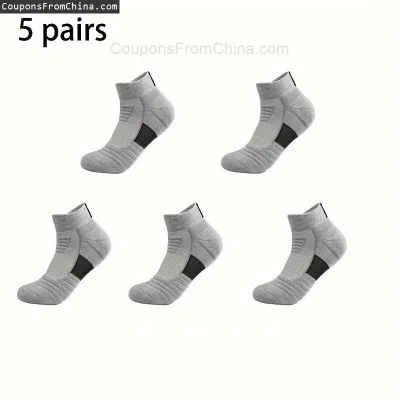 n____S - ❗ 5 Pairs Men Sports Basketball Socks
〽️ Cena: 10.99 USD (dotąd najniższa w ...
