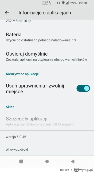 mp107 - @majk3l Da się - szukając po package name, widocznym na załączonym zrzucie ek...