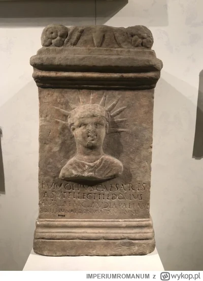 IMPERIUMROMANUM - Rzymski ołtarz poświęcony Eumoplusowi

Rzymski ołtarz poświęcony Eu...