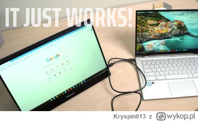 Kryspin013 - Jak są te monitory, które mają display port tylko przez usb c czy istnie...