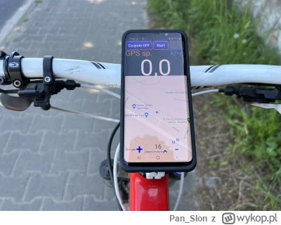Pan_Slon - Male podsumowanie, dziadkowy rower z telefonem Samsung S9 i aplikacją ipbi...