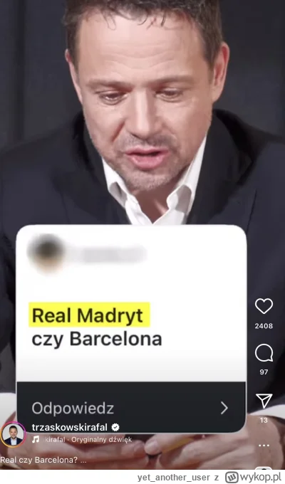 yetanotheruser - Fajnie jakby Pan Rafał w przerwie między filmikami poruszającymi nie...