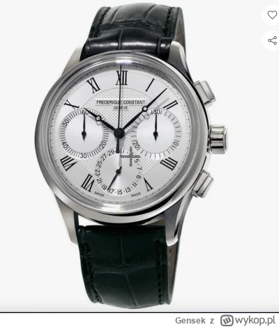 Gensek - Czy Frederique Constant Flyback Chronograph Manufacture za 12k PLN ma sens? ...