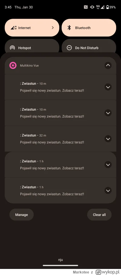 Markotee - Czy ktoś testuje produkcję, czy jednak kogoś p------o xd
#multikino