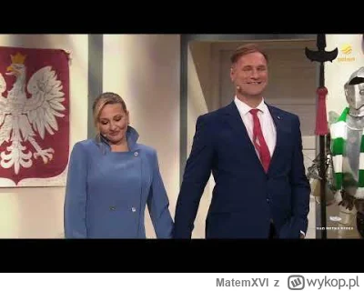 MatemXVI - @skinny_pete: Częściowo jest taki kabaret który parodiuje Nawrockiego i Du...