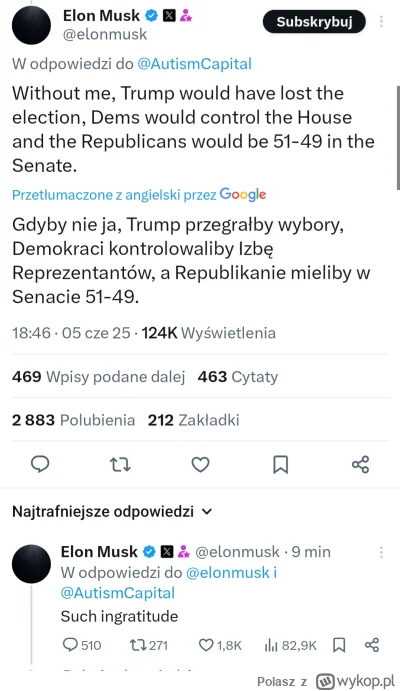 Polasz - #usa #elonmusk #trump #polityka