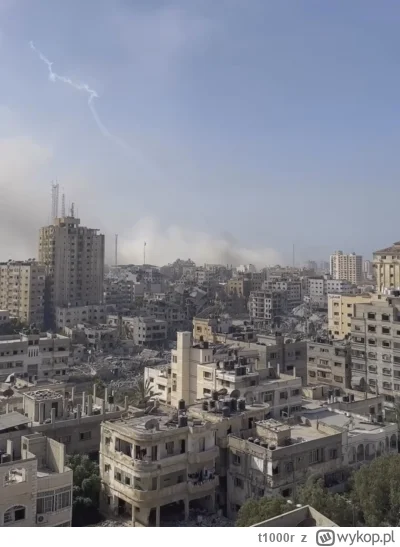 t1000r - W tym samym czasie w oblężonym gettcie Palestyńczycy giną od rakiet, chorób,...