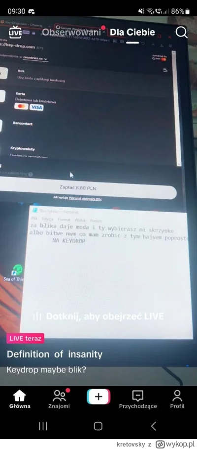 kretovsky - To jest ku*wa dramat. Dzieciaki tak uzależnione, że siedzą na tiktoku i ż...